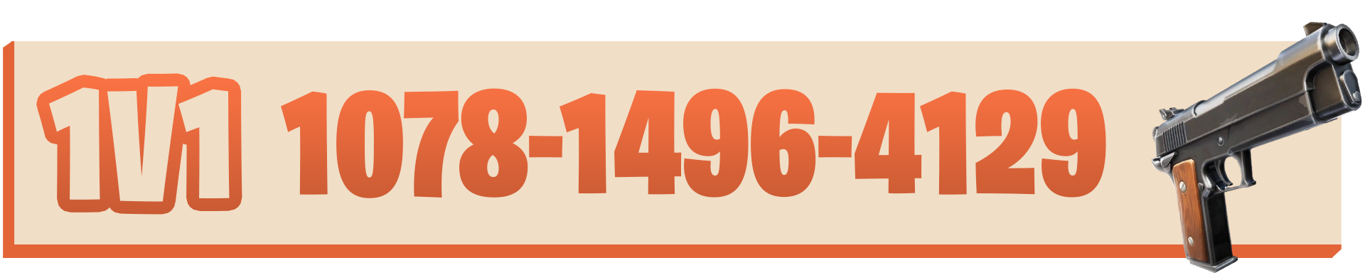 Map Fortnite #BEWIN : 1078-1496-4129